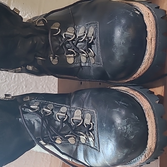 Vintage CHIPPEWA The Hanover Men's size 9.5 M 10" tall work boots - Picture 7 of 12